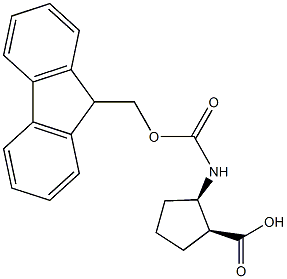 cis-2-Aminocyclopentanecarboxylic acid, N-FMOC protected CAS#: 352707-76-7