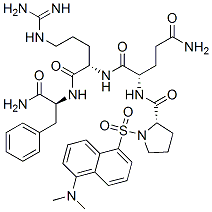 dansyl-prolyl-glutaminyl-arginyl-phenylalaninamide CAS#: 151870-87-0