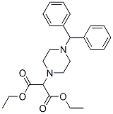 diethyl 2-(4-benzhydrylpiperazin-1-yl)propanedioate CAS#: 149256-95-1