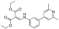 diethyl [[[3-(2,6-dimethyl-4-pyridyl)phenyl]amino]methylene]malonate CAS#: 40034-52-4
