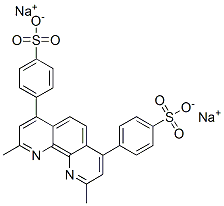 disodium 4,4'-(2,9-dimethyl-1,10-phenanthroline-4,7-diyl)bis(benzenesulphonate) CAS#: 40386-51-4