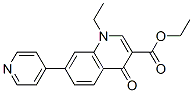 ethyl 1-ethyl-1,4-dihydro-4-oxo-7-(4-pyridyl)quinoline-3-carboxylate CAS#: 40034-46-6