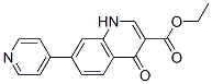 ethyl 1,4-dihydro-4-oxo-7-(4-pyridyl)quinoline-3-carboxylate CAS#: 40034-41-1