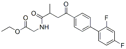 ethyl 2-[[4-[4-(2,4-difluorophenyl)phenyl]-2-methyl-4-oxo-butanoyl]ami no]acetate CAS#: 161692-82-6
