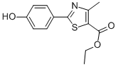 ethyl 2-(4-hydroxyphenyl)-4-methyl thiazole-5-carboxylate CAS#: 161797-99-5