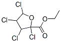 ethyl 2,3,4,5-tetrachlorotetrahydro-2-furoate CAS#: 4301-38-6