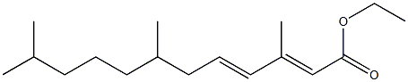 ethyl (2E,4E)-3,7,11-triMethyldodeca-2,4-dienoate CAS#: 41205-09-8