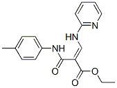 ethyl (E)-2-[(4-methylphenyl)carbamoyl]-3-(pyridin-2-ylamino)prop-2-en oate CAS#: 172753-05-8