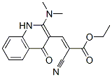 ethyl (E)-2-cyano-3-(2-dimethylamino-4-oxo-1H-quinolin-3-yl)prop-2-eno ate CAS#: 172753-43-4