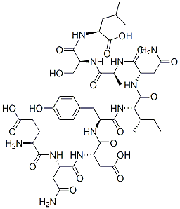 glutamyl-asparaginyl-aspartyl-tyrosyl-isoleucyl-asparaginyl-alanyl-seryl-leucine CAS#: 154301-48-1