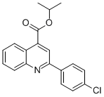 isopropyl 2-(4-chlorophenyl)-4-quinolinecarboxylate CAS#: 355433-91-9