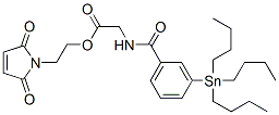 maleimidoethyl 3-(tri-n-butylstannyl)hippurate CAS#: 158745-44-9