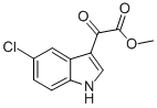 methyl 2-(5-chloro-1H-indol-3-yl)-2-oxoacetate CAS#: 163160-55-2