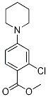 methyl 2-chloro-4-piperidinobenzenecarboxylate CAS#: 313674-08-7