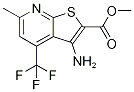 methyl 3-amino-6-methyl-4-(trifluoromethyl)thieno[2,3-b]pyridine-2-carboxylate CAS#: 313379-68-9
