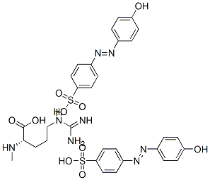 monomethylarginine di-(4-hydroxyazobenzene-4'-sulfonate) CAS#: 149017-67-4