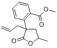 o-(3-Allyl-5-methyl-2-oxotetrahydrofuran-3-yl)benzoic acid methyl ester CAS#: 41205-45-2