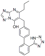 s-triazolo(1,5-a)pyrimidin-7-ol, 5-propyl-6-((2'-(1H-tetrazol-5-yl)(1,1'-biphenyl)-4-yl)-methyl)- CAS#: 151327-03-6