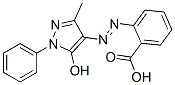 sodium bis[2-[(4,5-dihydro-3-methyl-5-oxo-1-phenyl-1H-pyrazol-4-yl)azo]benzoato(2-)]chromate(1-) CAS#: 41741-86-0