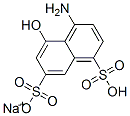sodium hydrogen 4-amino-5-hydroxynaphthalene-1,7-disulphonate CAS#: 40492-14-6