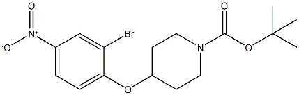 t-Butyl 4-(2-bromo-4-nitrophenoxy)piperidine-1-carboxylate CAS#: 337520-16-8