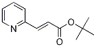 tert-Butyl (2E)-3-(pyridin-2-yl)prop-2-enoate CAS#: 342601-67-6