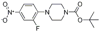 tert-Butyl 4-(2-fluoro-4-nitrophenyl)piperazine-1-carboxylate CAS#: 154590-34-8