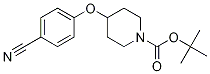 tert-Butyl 4-(4-cyanophenoxy)piperidine-1-carboxylate CAS#: 333954-86-2