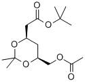 tert-Butyl (4R-cis)-6-[(acetyloxy)methyl]-2,2-dimethyl-1,3-dioxane-4-acetate CAS#: 154026-95-6