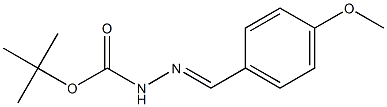 tert-butyl 2-(4-Methoxybenzylidene)hydrazinecarboxylate CAS#: 150767-00-3