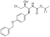 tert-butyl (2S,3S)-1-(4-(benzyloxy)phenyl)-4-chloro-3-hydroxybutan-2-ylcarbamate CAS#: 174801-33-3