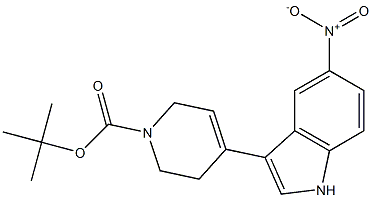 tert-butyl 4-(5-nitro-1H-indol-3-yl)-5,6-dihydropyridine-1(2H)-carboxylate CAS#: 151273-41-5
