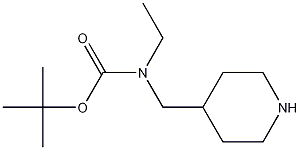 tert-butyl ethyl(piperidin-4-ylmethyl)carbamate CAS#: 158958-41-9