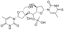 thymidin-3'-yl-4-thiothymidin-5'-yl methylphosphonate CAS#: 151165-76-3