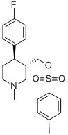 trans-(-)-4-(4-Fluorophenyl)-1-methyl-3-[(4-toluenesulfonyloxy)methyl]piperidine CAS#: 317323-77-6