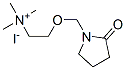 trimethyl-[2-[(2-oxopyrrolidin-1-yl)methoxy]ethyl]azanium iodide CAS#: 4075-91-6