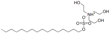 tris(2-hydroxyethyl)ammonium hexadecyl sulphate CAS#: 4492-79-9