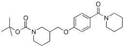 3-[4-(Piperidine-1-carbonyl)-phenoxyMethyl]-piperidine-1-carboxylic acid tert-butyl ester, 98+% C23H34N2O4, MW: 402.54 CAS#: 1146080-55-8