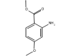 Structure of 2-AMINO-4-METHOXY-BENZOIC ACID METHYL ESTER CAS# 50413-30-4