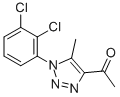 1-[1-(2,3-DICHLOROPHENYL)-5-METHYL-1H-1,2,3-TRIAZOL-4-YL]ETHAN-1-ONE CAS#: 519056-56-5