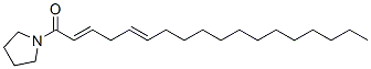 1-(1-Oxo-2,5-octadecadienyl)pyrrolidine CAS#: 56666-48-9