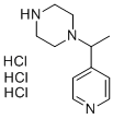 1-(1-PYRIDIN-4-YL-ETHYL)-PIPERAZINE 3 HCL CAS#: 521914-40-9