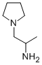 1-(1-Pyrrolidinyl)-2-propanamine CAS#: 50998-03-3