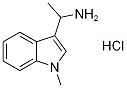 1-(1-methyl-1H-indol-3-yl)ethanamine(SALTDATA: HCl) CAS#: 52971-31-0
