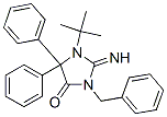 1-(1,1-Dimethylethyl)-2-imino-5,5-diphenyl-3-(phenylmethyl)-4-imidazolidinone CAS#: 56954-67-7