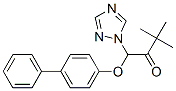 1-([1,1'-biphenyl]-4-yloxy)-3,3-dimethyl-1-(1H-1,2,4-triazol-1-yl)butan-2-one CAS#: 43121-37-5