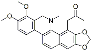 1-(12,13-Dihydro-1,2-dimethoxy-12-methyl[1,3]benzodioxolo[5,6-c]phenanthridin-11-yl)-2-propanone CAS#: 56051-44-6