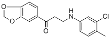 1-(1,3-BENZODIOXOL-5-YL)-3-(3-CHLORO-4-METHYLANILINO)-1-PROPANONE CAS#: 477334-02-4