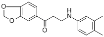 1-(1,3-BENZODIOXOL-5-YL)-3-(3,4-DIMETHYLANILINO)-1-PROPANONE CAS#: 477319-12-3