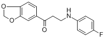 1-(1,3-BENZODIOXOL-5-YL)-3-(4-FLUOROANILINO)-1-PROPANONE CAS#: 477320-48-2
